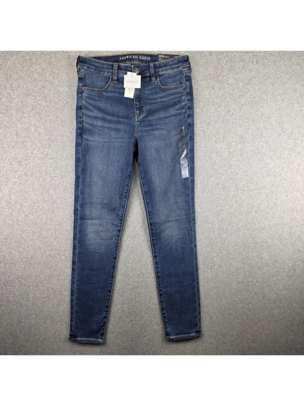 American Eagle Jegging Jeans Womens 10 30x30 Blue High-Rise Next Level Stretch